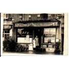 FRANCE - 49 - ANGERS CPA CARTE PHOTO - CAFE TABAC - TELEPH. 34 32